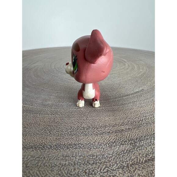 Littlest Pet Shop #0129 Brown Boxer Dog Pets in the City Calla Boxton LPS - Picture 2 of 5